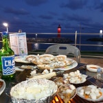 부산 해운대 청사포 조개구이