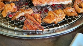 원주에서 돼지갈비 먹고 왔습니다