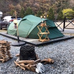 지리산 벚꽃 카라반 캠핑장