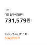 다음달 결제일이 두렵다