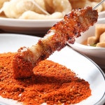 양꼬치에 쯔란은 신이 내려준 조합인 듯