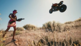 자율주행 자동차와 날으는 바이크