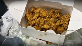 집에서 치킨 먹었습니다 분당 야탑 60계치킨