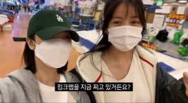 킹크랩을 사러 수산시장에 간 아이돌