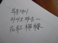 나도 손글씨 인증
