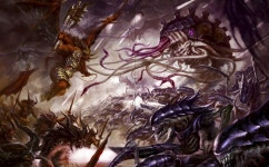 워해머 카오스 VS 타이라니드 결론