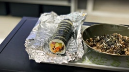 집에서 김밥 사다먹었습니다 분당 야탑 깨돌이김밥