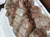 포장마차에서 옛날 순대 꼬량주