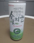 gs25 미원 컵라면 솔잎향 나는 음료
