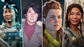 최신 서양 게임들의 주연 여캐 모델링jpg