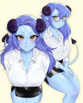 tag: demon girl / blue skin / OL / glasses | 유머 게시판 tag: demon girl / blue skin / OL / glasses | 유머 게시판 | 루리웹