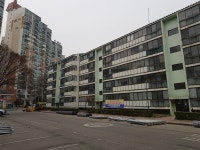 사라지기 직전의 고덕상록아파트 모습