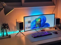 데스크탑 책상 pc방처럼 꾸미는거