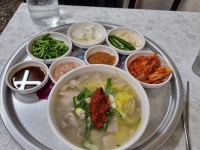 대구 군위식당 육국수 입니다
