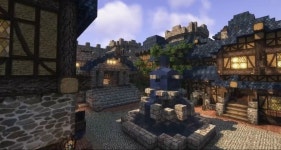 마인크래프트에서 스톰윈드를 제작 중인 한 유튜버 흥미