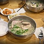 밖에서 밥 먹습니다 서울 강남 미사리밀빛초계국수