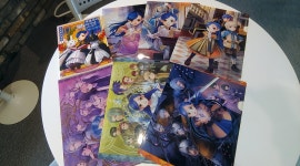 [길찾기]책벌레의 하극상 오피셜 팬북 3권 특별판 도서 및 L홀더 샘플 | 만화책 라노벨 도서 웹툰 정보 [길찾기]책벌레의 하극상 오피셜 팬북 3권... 