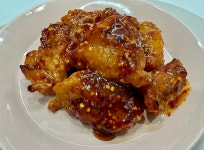 한라화산 닭강정과 치즈볶이