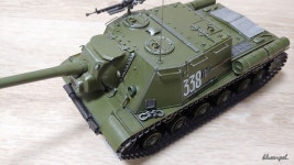 135 스케일 러시아 ISU122zvezda RC개조