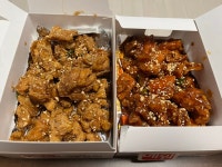 신예원닭강정동근이숯불두마리치킨