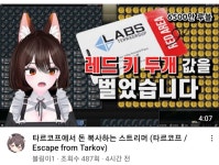 버튜버타르코프 이 처자 어그로가 제법인걸