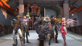 4K UHD 오버워치2 팀 사진 그리고 리플레이 코드