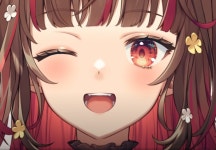 버튜버 요시카 마지막 얼굴 표정 클로즈업 물마시는 요시카