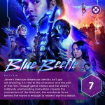 DC 블루 비틀 로튼 토마토 메타 첫 반응 및 IGN리뷰 새 포스터