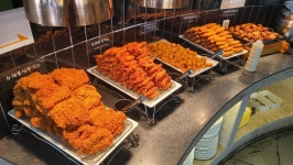 대구에 있는 1인 만원 돈까스 뷔페