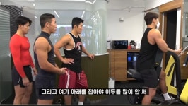 격투기선수 축구선수 연예인을 가르치는 헬스 선생님