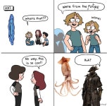 미래의 내가 나를 찾아온 4컷