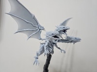 궁극의 푸른눈의 백룡