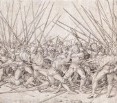 쯔바이핸드 같은 양손 장검은 파이크를 잘랐다