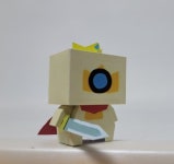 운빨존많겜 게임 캐릭터 킹다이안 만들기 무료 도안 papercraft