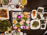 잠실 한정식 회 해우리