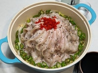 대패삼겹살 숙주찜