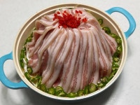 대패삼겹살 숙주찜