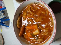 춘천 중앙시장 팬더하우스 떡볶이 튀김만두