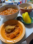 춘천 중앙시장 팬더하우스 떡볶이 튀김만두