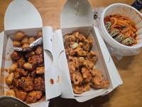 88켄터키 후라이드 양념 떡볶이