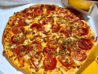 맘스터치 치킨피자