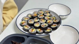 집에서 밥 해먹습니다 자작 김밥한우갈비살