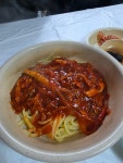 삼척 이화루 비빔짬뽕과 탕수육