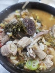 충주 무학시장 순대골목 시래기순대국