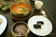 생전 처음간 고급 한식점 용수산
