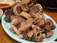용인시장 순대 순대국밥