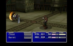 PC FINAL FANTASY VII 초반 스샷