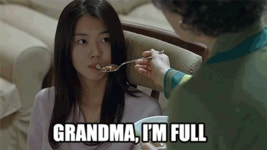 할머니 저 이제 배불러요gif
