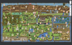 꿈꾸는 섬 모든 아이템 지도