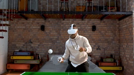 게임추천 진짜 리얼 현실적인 탁구 VR 갓겜 일레븐 테이블 테니스